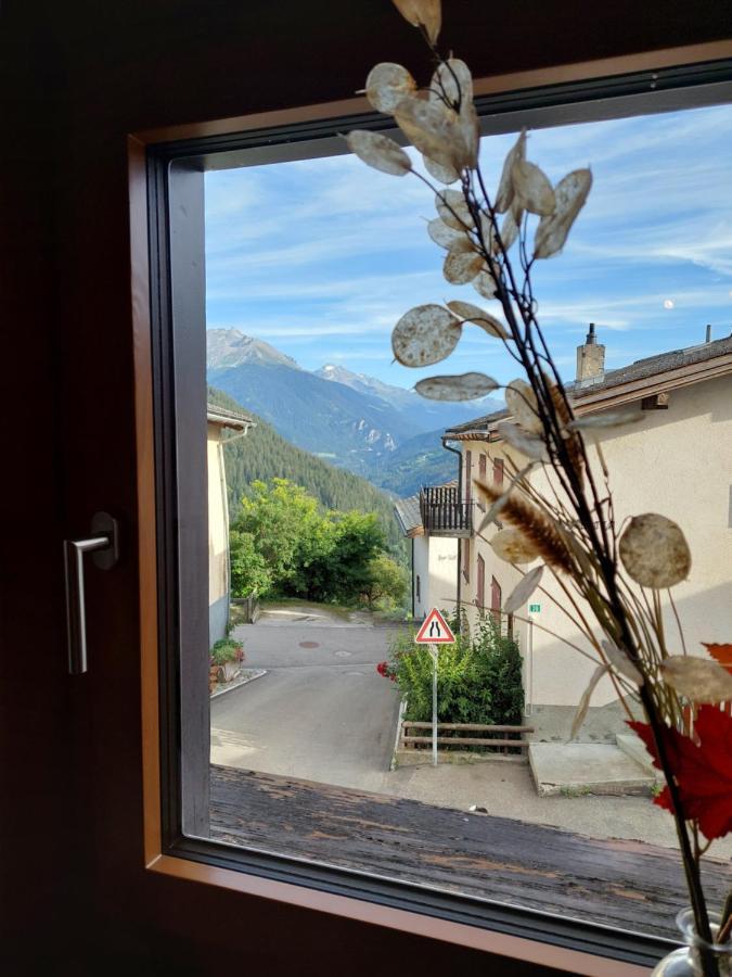 Ferienwohnung mit Charme - Lenzerheide Lain Vaz-Obervaz Exterior foto